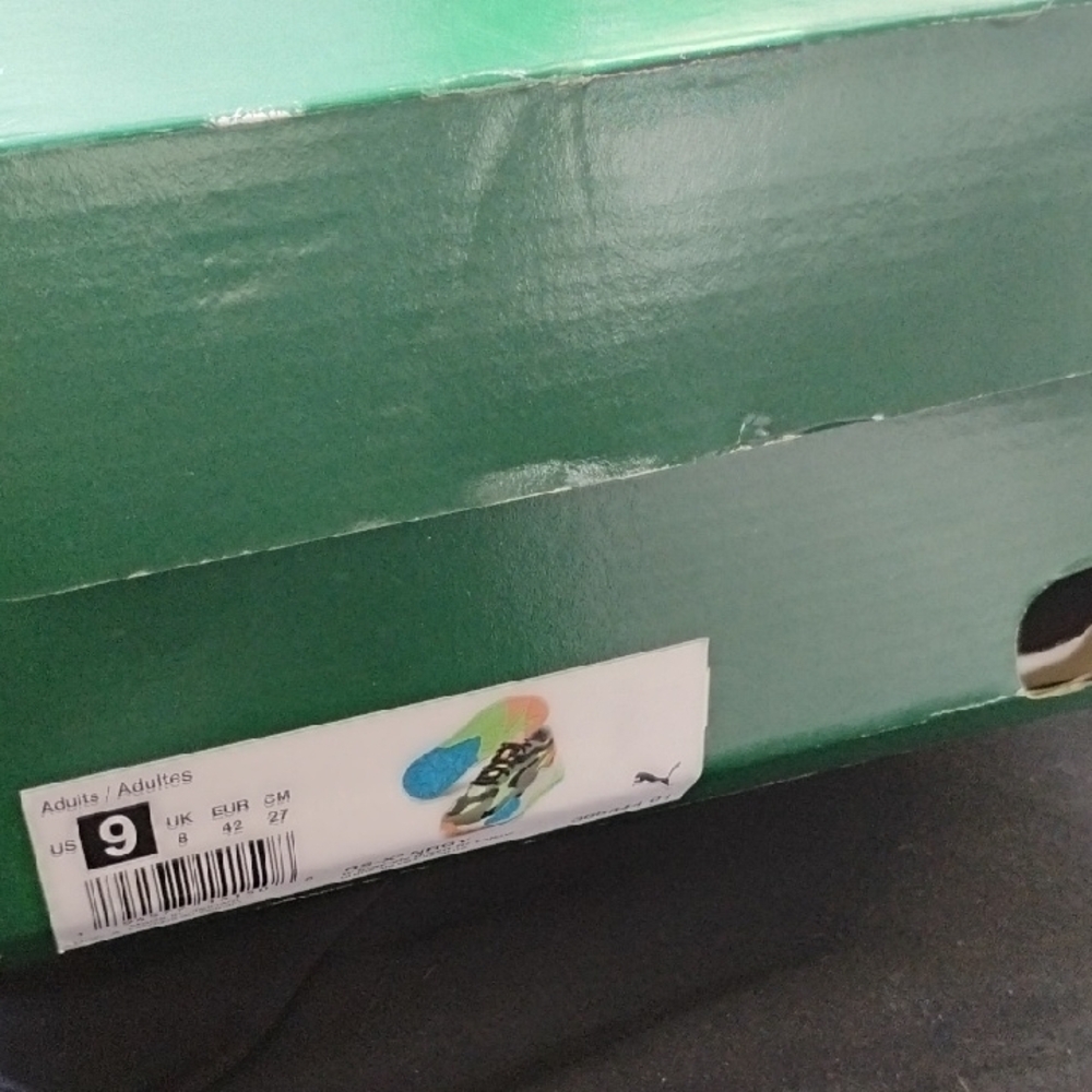Green Puma Shoe Box US 9